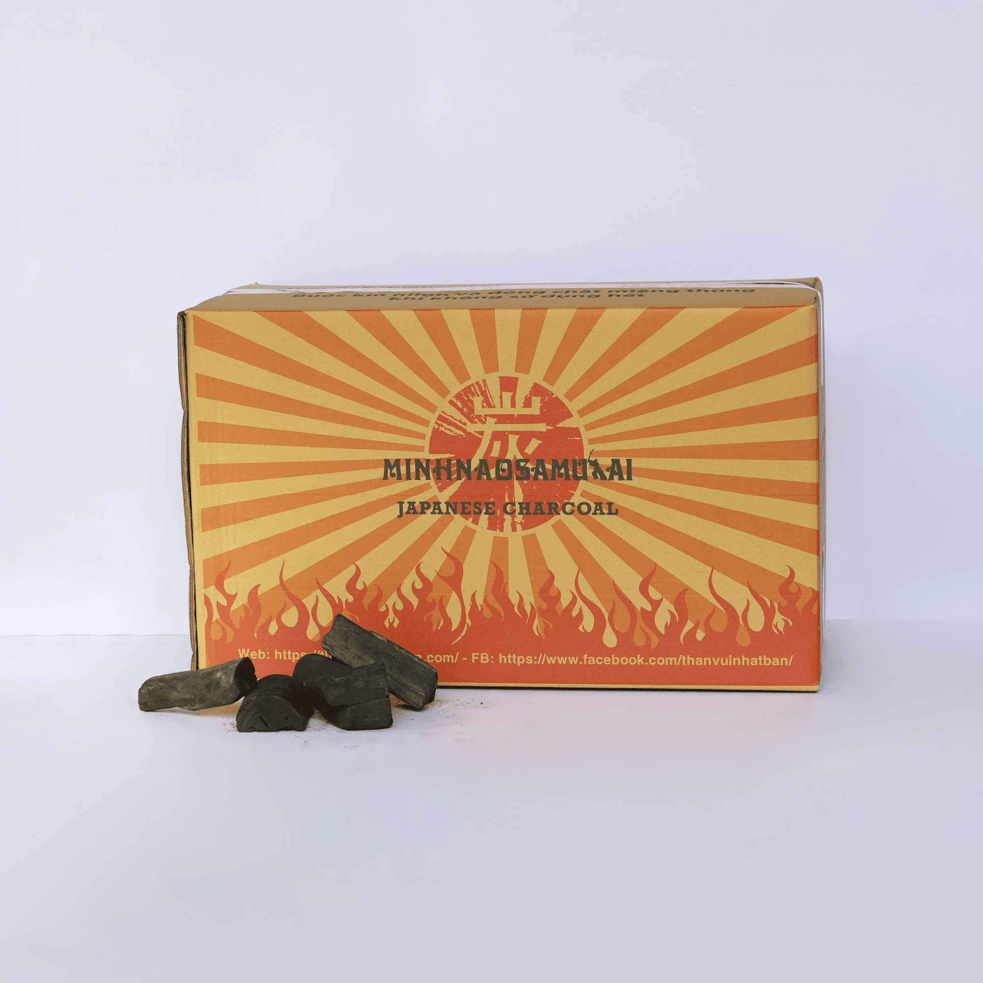 Than samurai không khói cao cấp