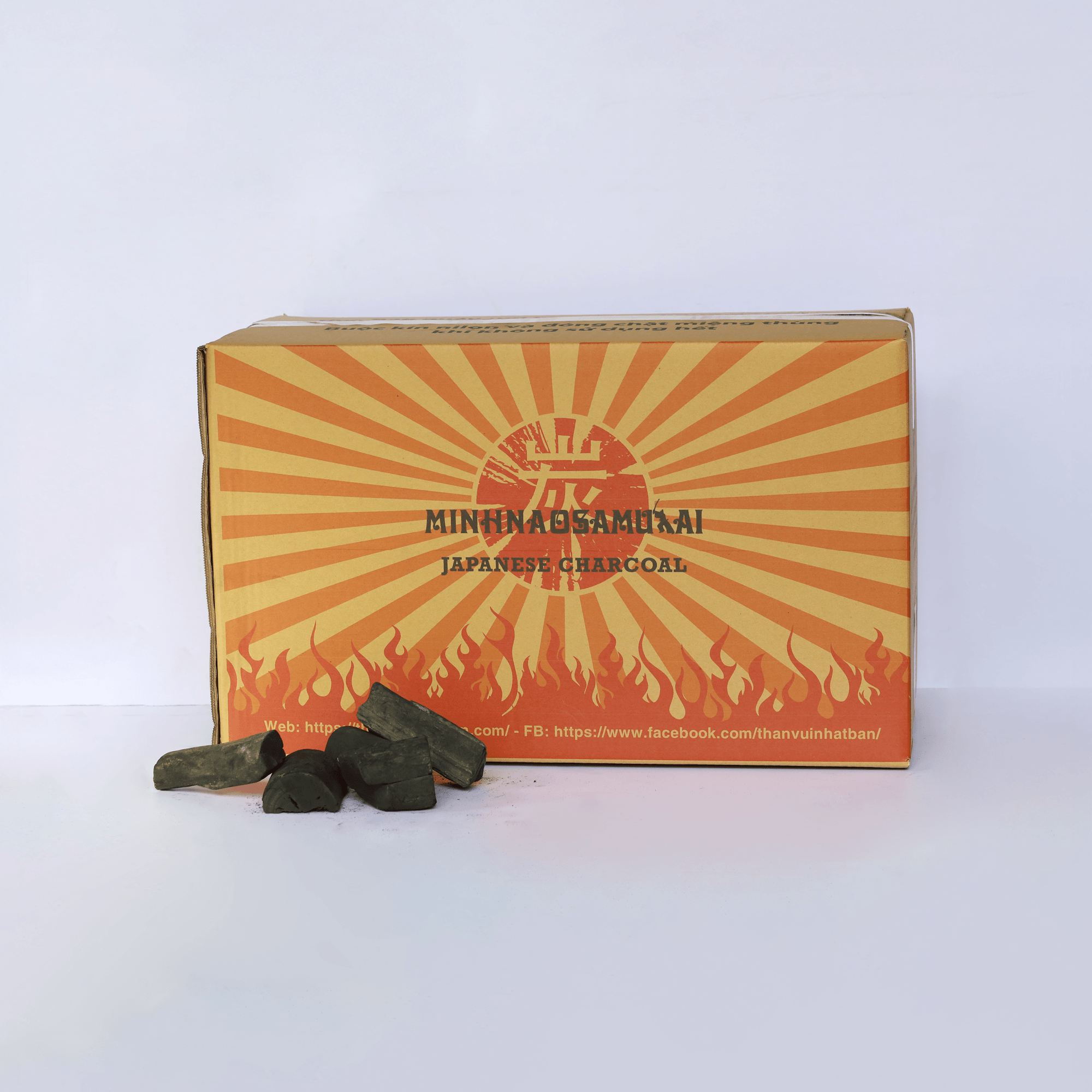 Than samurai không khói cao cấp